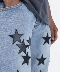 Mnml D270 Star Straight Denim - Blue/Black