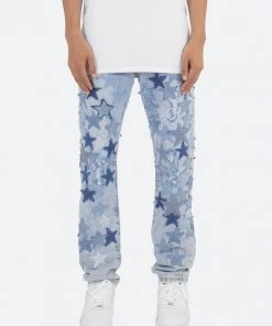 Mnml D271 Star Straight Denim - Blue