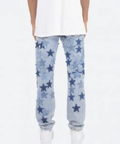 Mnml D271 Star Straight Denim - Blue