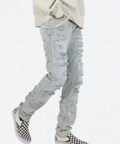 Mnml D276 Straight Denim - Light Blue