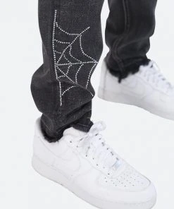 Mnml D278 Spider Straight Denim - Black | Relaxed Fit Men's Jeans 15 Mnml D278 Spider Straight Denim - Black