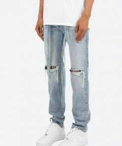 Mnml D3 Straight Denim - Light Blue