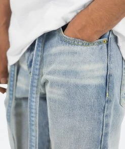 Mnml D3 Straight Denim - Light Blue