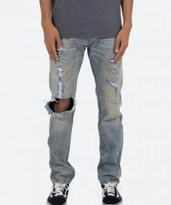 Mnml D401 Straight Denim - Blue