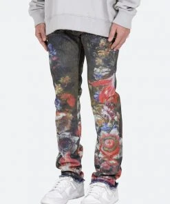 Mnml D406 Wreath Straight Denim - Multi