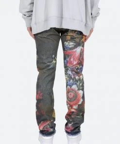 Mnml D406 Wreath Straight Denim - Multi