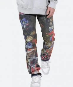 Mnml D406 Wreath Straight Denim - Multi
