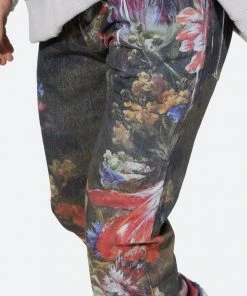 Mnml D406 Wreath Straight Denim - Multi