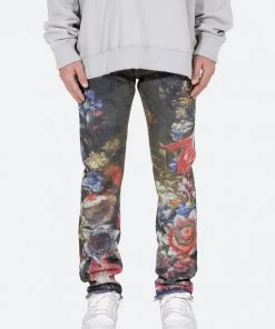 Mnml D406 Wreath Straight Denim - Multi