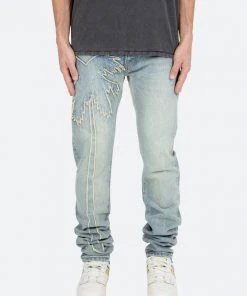 Mnml D430 Palm Straight Denim - Blue
