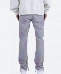 Mnml D444 Color Straight Denim - Purple