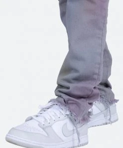 Mnml D444 Color Straight Denim - Purple