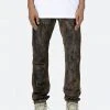 Mnml D452 Camo Straight Denim - Brown