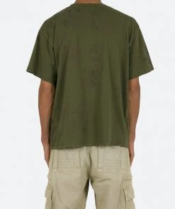 Mnml Drab Tee - Olive