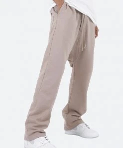 Mnml Drop Crotch Sweatpants - Tan