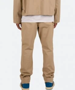 Mnml Bottoms Every Day Twill Pants - Khaki