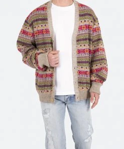 Mnml Fair Isle Cardigan - Multi Outerwear
