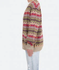 Mnml Fair Isle Cardigan - Multi Outerwear