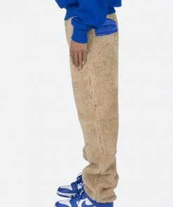 Mnml Faux Fur Pants - Off White Bottoms