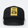 Mnml Fear City Trucker Cap - Black/Yellow Accessories