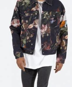 Mnml Floral Trucker Jacket - Multi