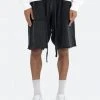 Mnml Half Reverse Shorts - Black