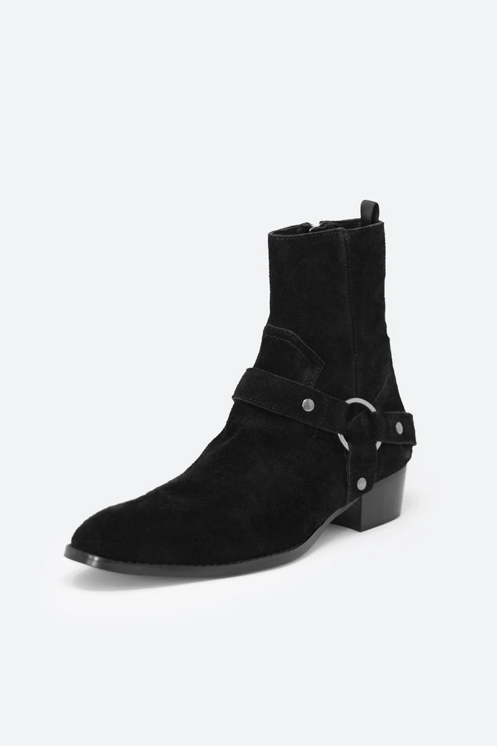 Mnml Harness Chelsea Boot - Black | Stylish Men's Accessories 5 Mnml Harness Chelsea Boot - Black Accessories