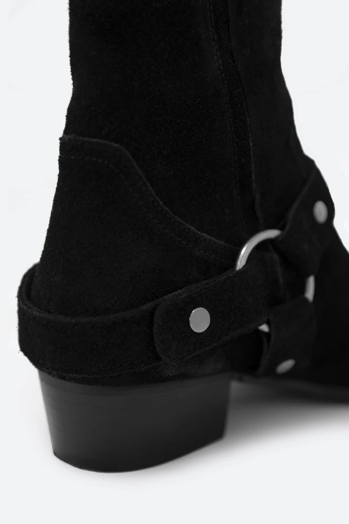 Mnml Harness Chelsea Boot - Black | Stylish Men's Accessories 7 Mnml Harness Chelsea Boot - Black Accessories