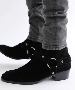 Mnml Harness Chelsea Boot - Black | Stylish Men's Accessories 15 Mnml Harness Chelsea Boot - Black Accessories