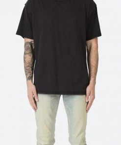 Mnml Tops Inside Out Tee - Black