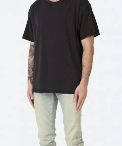 Mnml Tops Inside Out Tee - Black