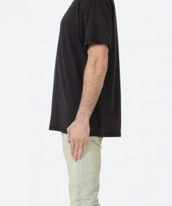 Mnml Tops Inside Out Tee - Black