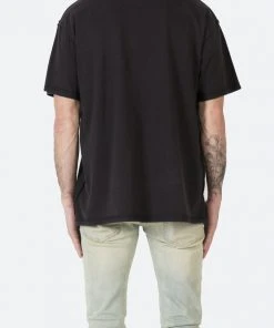 Mnml Tops Inside Out Tee - Black