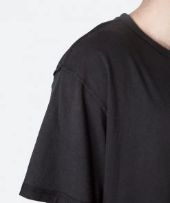 Mnml Tops Inside Out Tee - Black