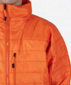 Mnml Outerwear Layering Quilted Jacket - Orange