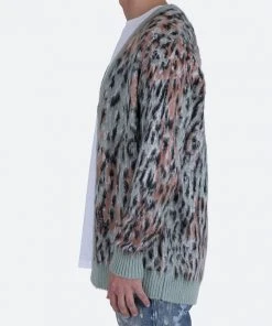 Mnml Leopard Cardigan Sweater - Multi Outerwear