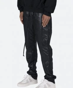 Mnml Lined Nylon Pants - Black