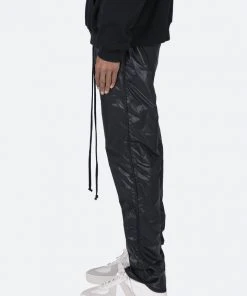 Mnml Lined Nylon Pants - Black