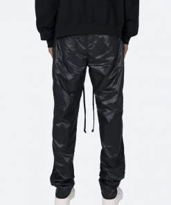 Mnml Lined Nylon Pants - Black