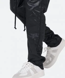 Mnml Lined Nylon Pants - Black