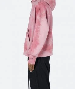 Mnml Loose Ends Hoodie - Vintage Red