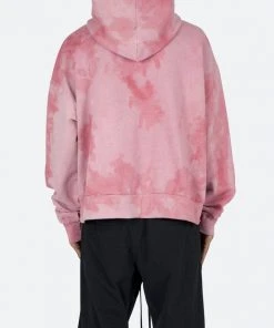 Mnml Loose Ends Hoodie - Vintage Red