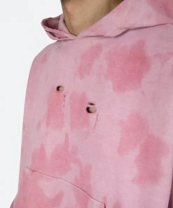 Mnml Loose Ends Hoodie - Vintage Red