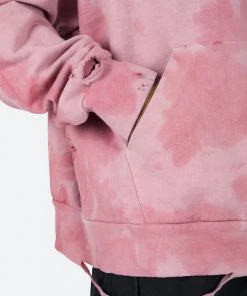 Mnml Loose Ends Hoodie - Vintage Red