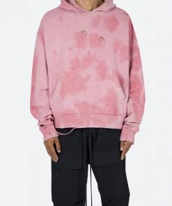 Mnml Loose Ends Hoodie - Vintage Red