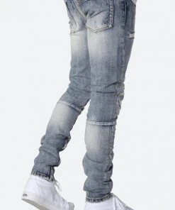 Mnml M1 Repaired Slim Denim - Blue
