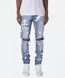 Mnml M1 Splash Slim Denim - Blue