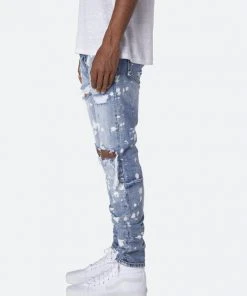 Mnml M1 Splash Slim Denim - Blue