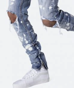 Mnml M1 Splash Slim Denim - Blue