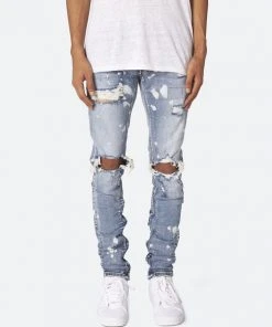 Mnml M1 Splash Stretch Slim Denim - Blue